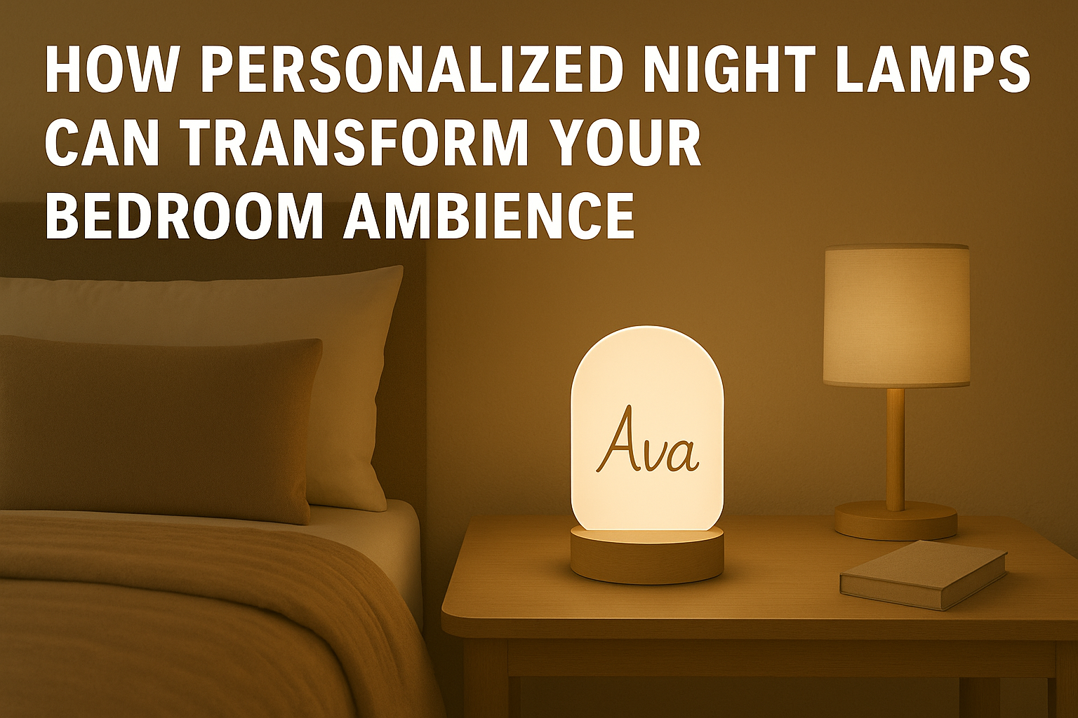How Personalized Night Lamps Can Transform Your Bedroom Ambience